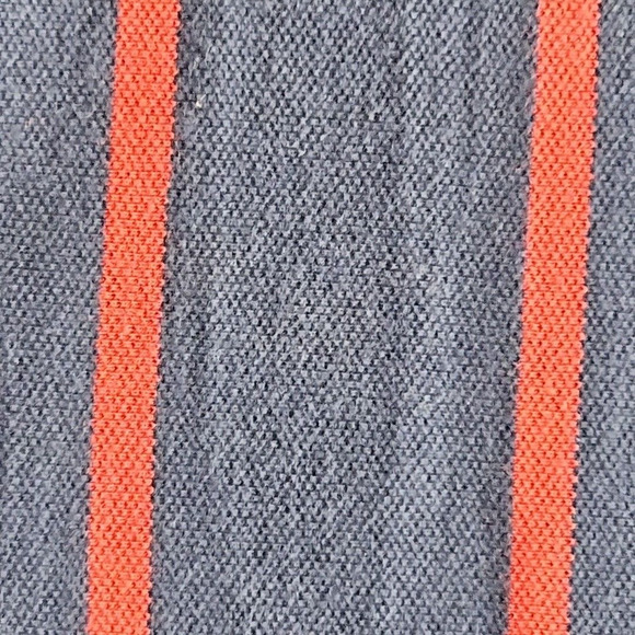 American Eagle Polo Shirt Men's XXL Classic Fit Blue & Red Striped Short Sleeve - Picture 7 of 16